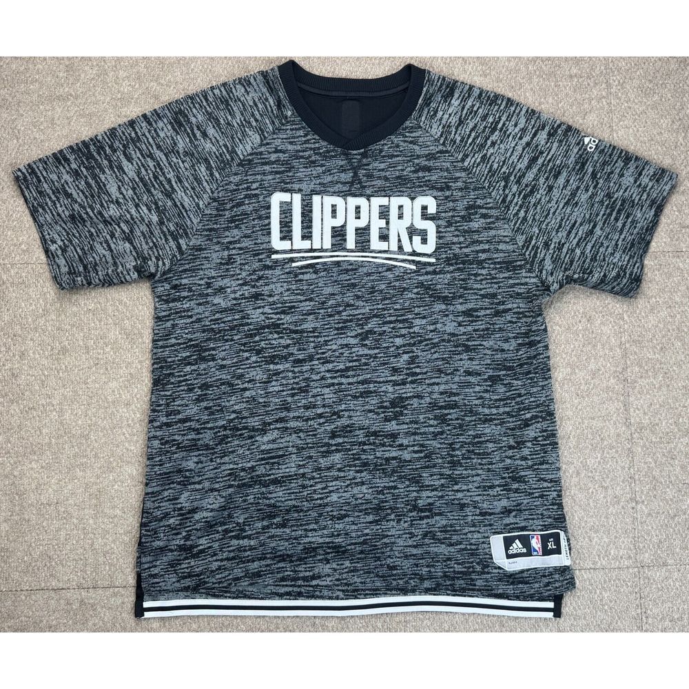 Adidas NBA Los Angles‎ Clippers V-Neck Short Sleeve Shirt Size XL